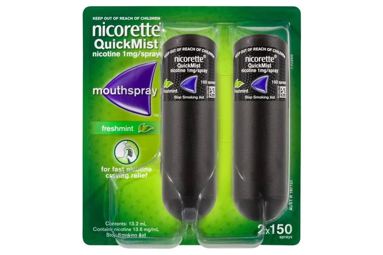 NICORETTE Quickmist Mint Spr 150X2pk