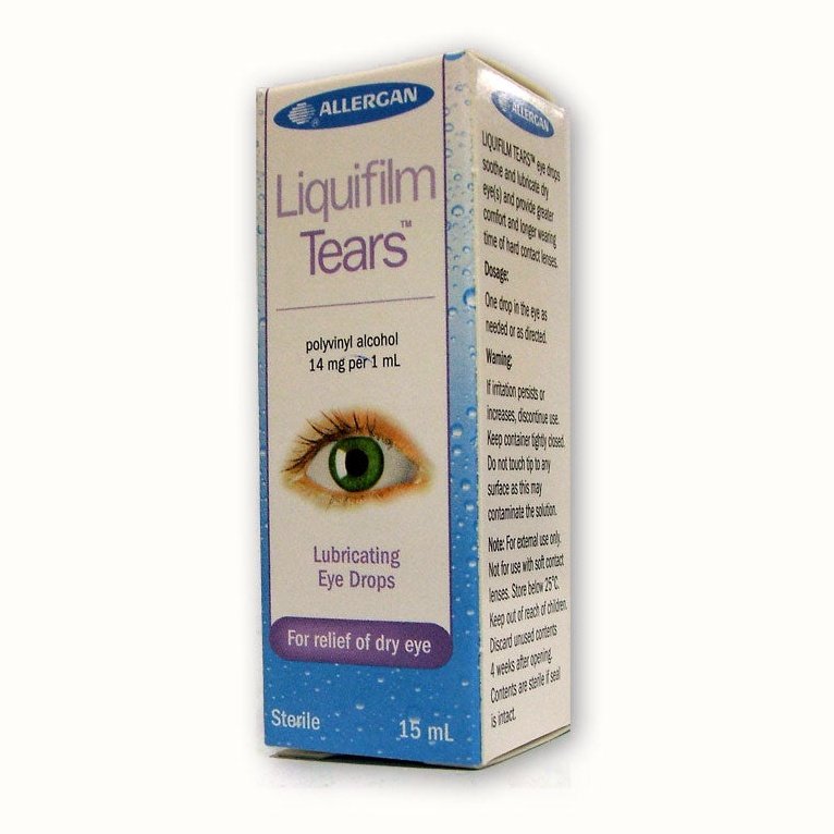 Liquifilm Tears Lubricating Eye Drops 15ml