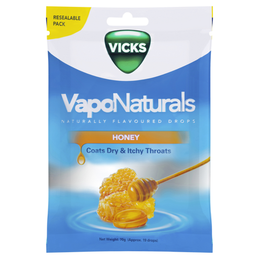 Vicks VapoNaturals Honey Throat 19 Lozenges
