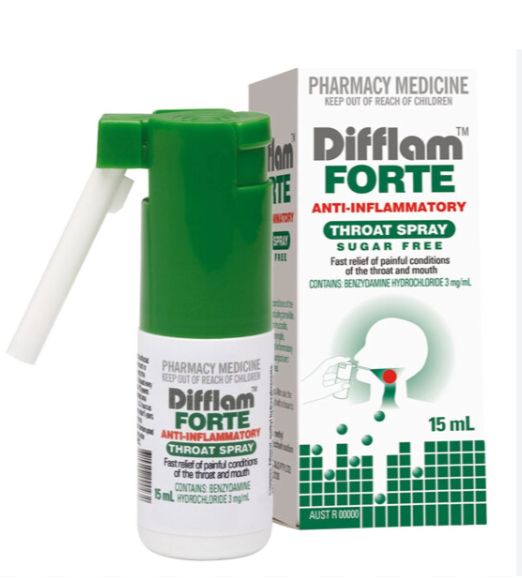 Difflam Forte Anti-Inflammatory Throat Spray 15ml
