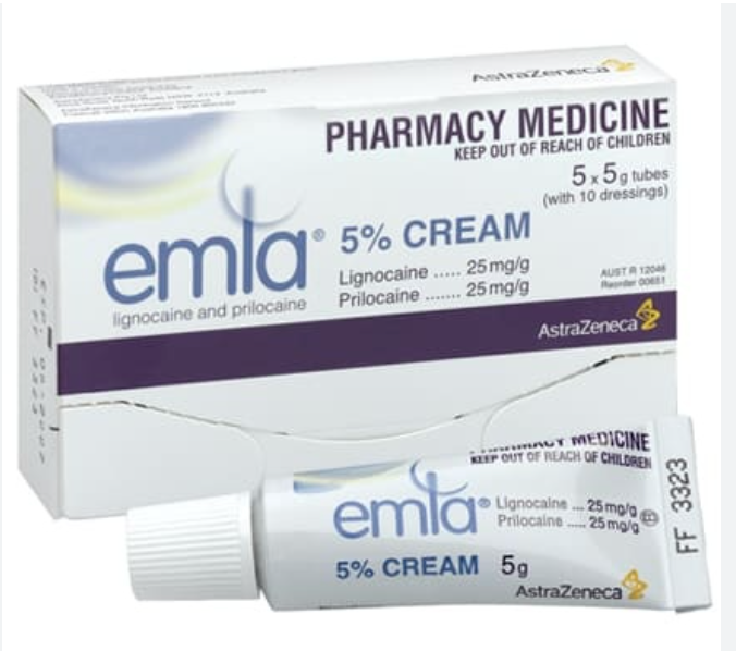 Emla Cream 5% 5 x 5g