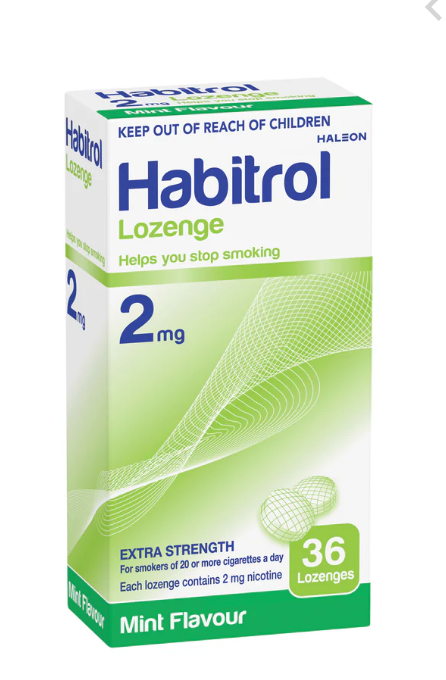 Habitrol Lozenge 2mg Mint 36
