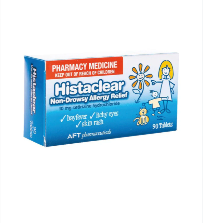 Histaclear 10mg 90 Tabs