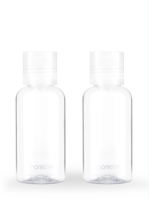 Manicare Travel Bottles 2pk