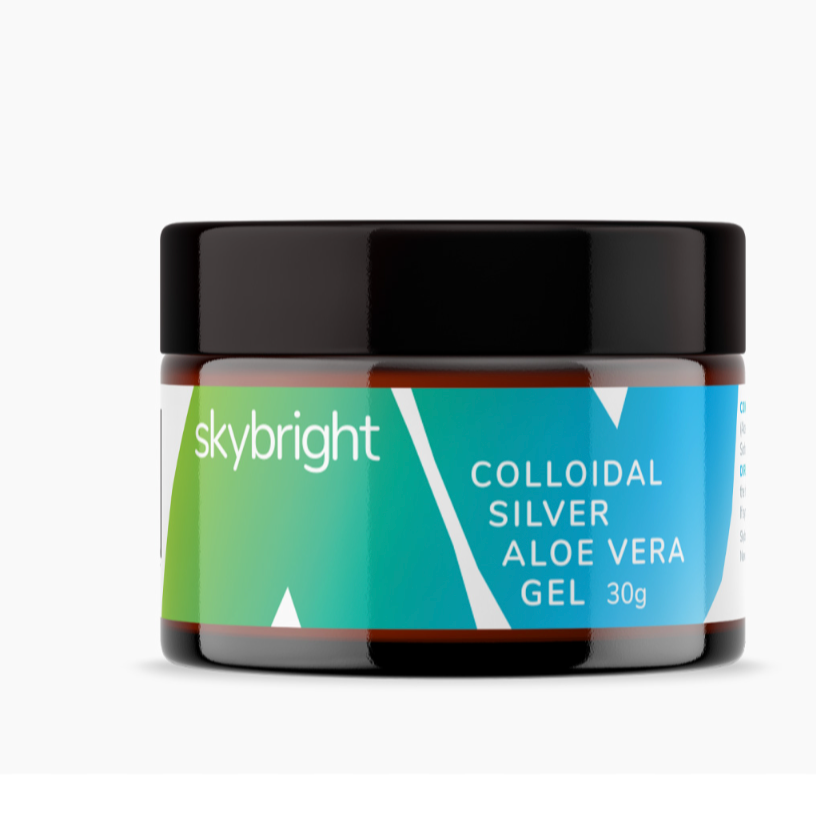 Skybright Colloidal Silver & Aloe Vera Gel 30g
