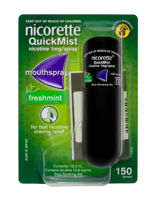 Nicorette QuickMist Freshmint Mouth Spray 150