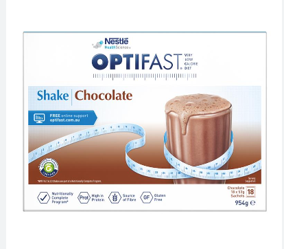 Optifast VLCD Chocolate Shake 53g 18 Sachets