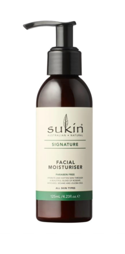Sukin Facial Moisturiser pump 125ml