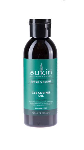 Sukin Super Greens Detox Cleansing Oil 125ml
