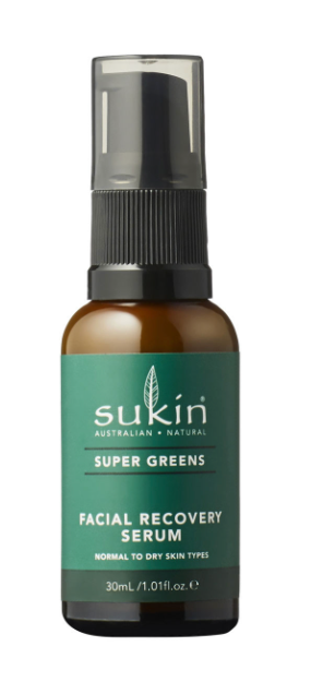Sukin Super Greens Facial Recovery Serum 30ml