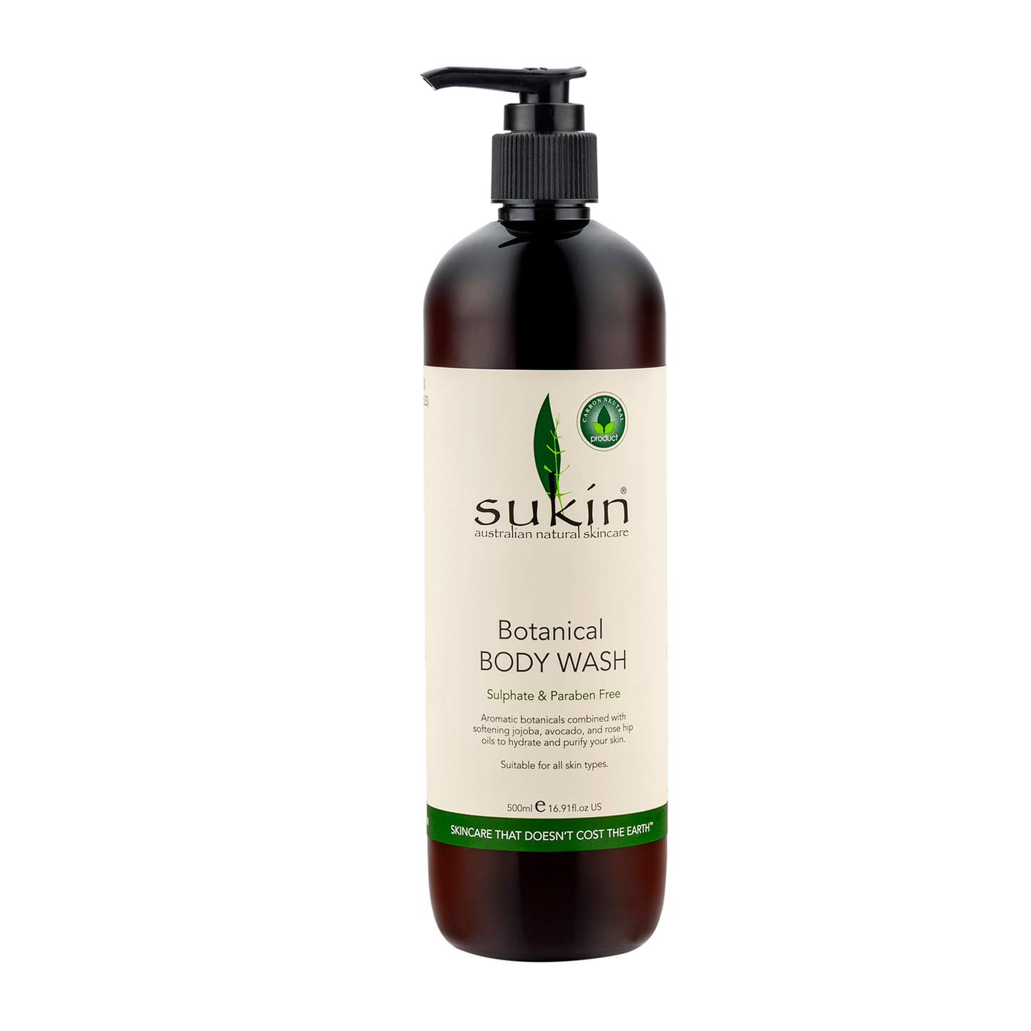 Sukin Botanical Body Wash 500ml