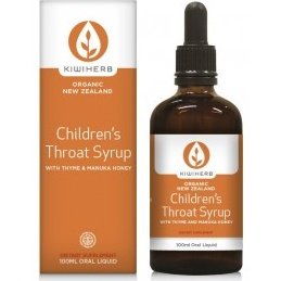 Kiwiherb Children's Throat Syrup 100ml