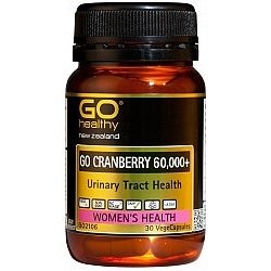GO Healthy GO Cranberry 60000+ 30 VCaps