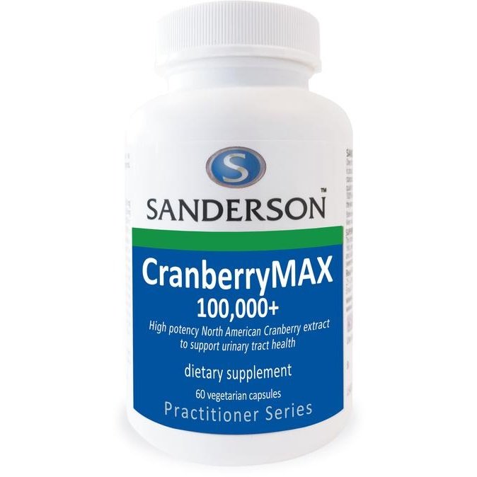 Sanderson CranberryMax 100,00+ 60 VCaps
