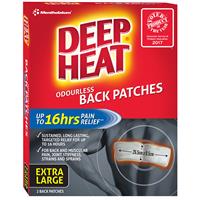 Deep Heat Mentholatum Back Patches 2