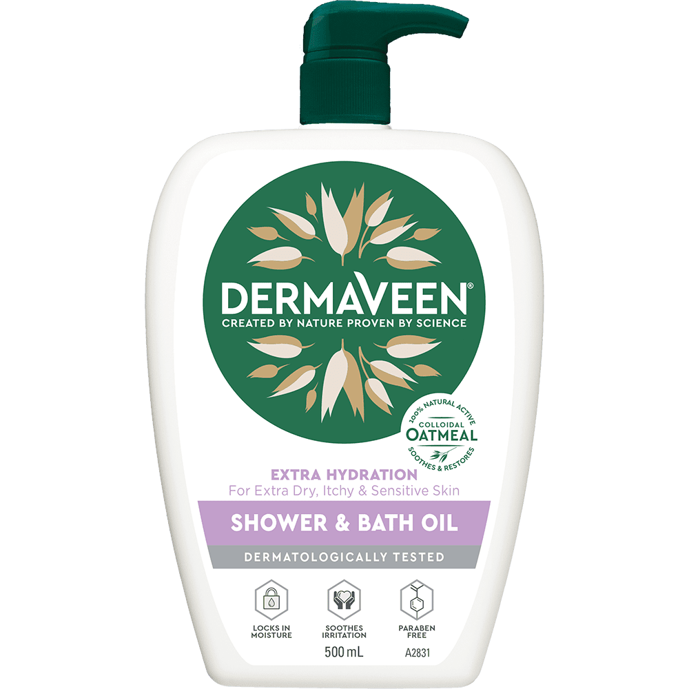 Dermaveen Extra Gentle Shower & Bath Oil 500ml