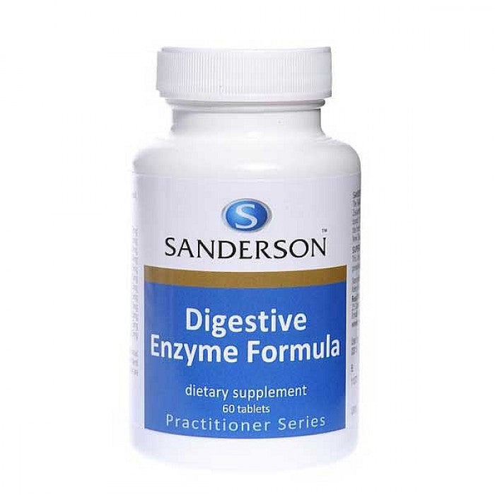 Sanderson Digestive Enzyme Formula 60 Caps