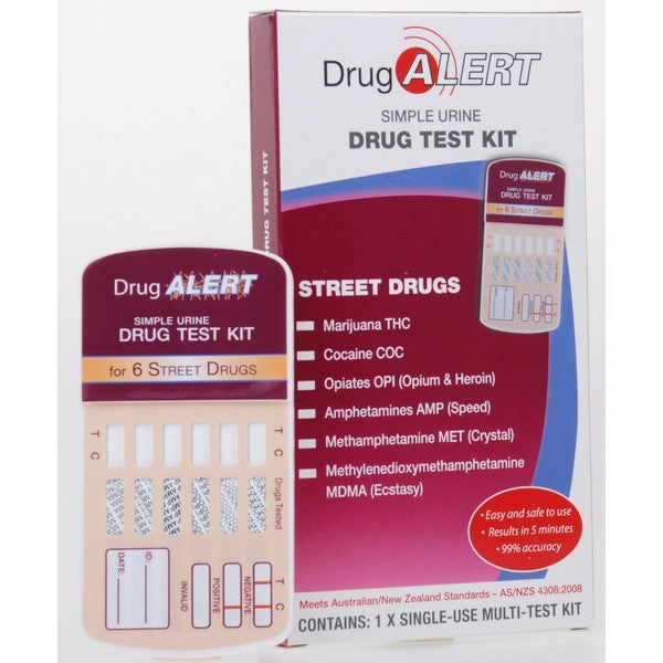 Drug Alert Street Drugs Test Single