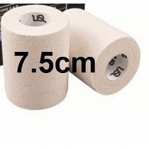 Elastic Adhesive Bandage (EAB) Premium Edge Stretch Tape White 7.5cm x 4.5m