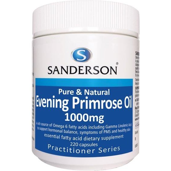Sanderson Evening Primrose Oil 1000mg 220 Caps
