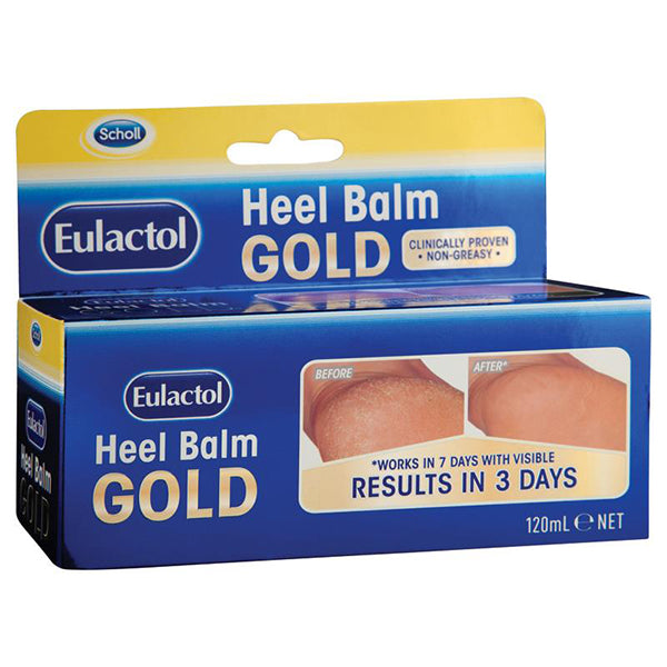 Scholl Eulactol Heel Balm Gold 120g