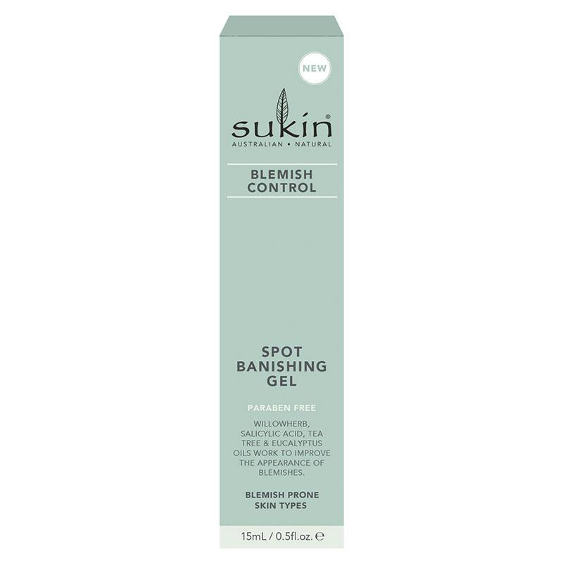Sukin Blemish Control Spot Banishing Gel 15ml