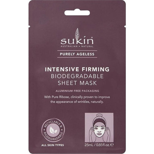 Sukin Purely Ageless Intensive Firming Sheet Mask 25ml