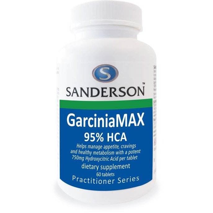 Sanderson Garcinia Max 95% HCA 60 Tabs