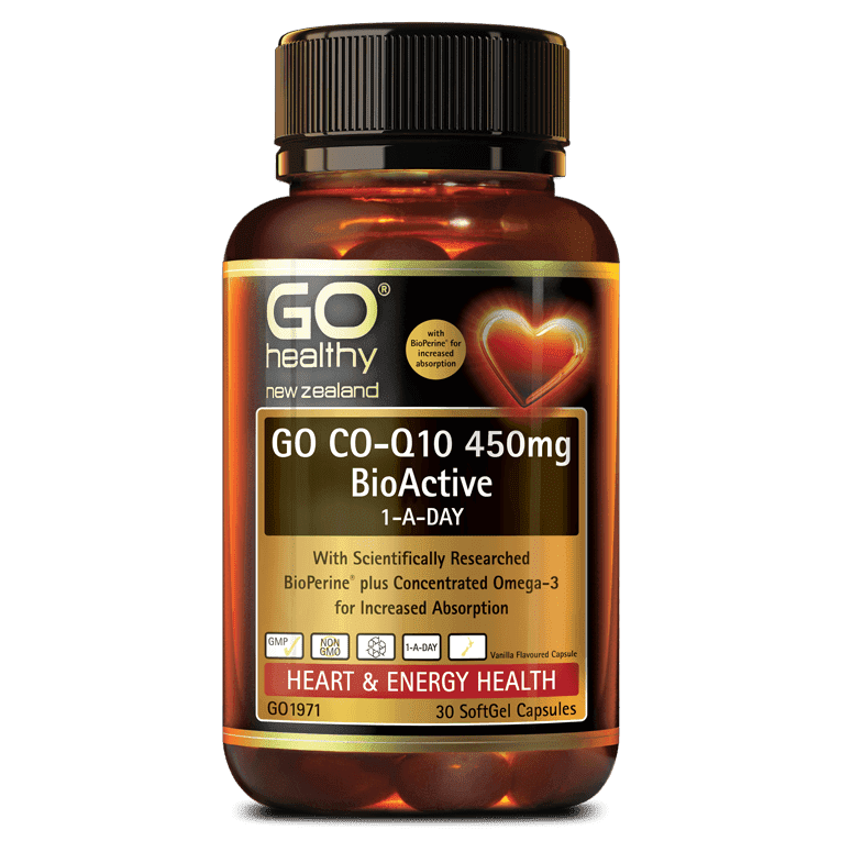GO Healthy GO C0Q10 450mg 1-A-Day 30 Caps
