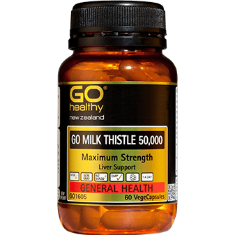 GO Healthy GO Milk Thistle 50000mg 60 VCaps