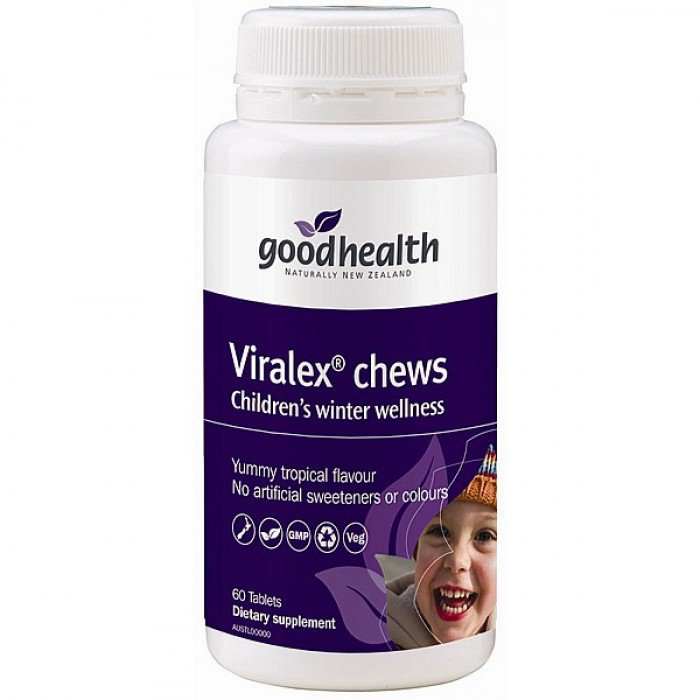 Good Health Viralex Kids Chews 60 Tabs