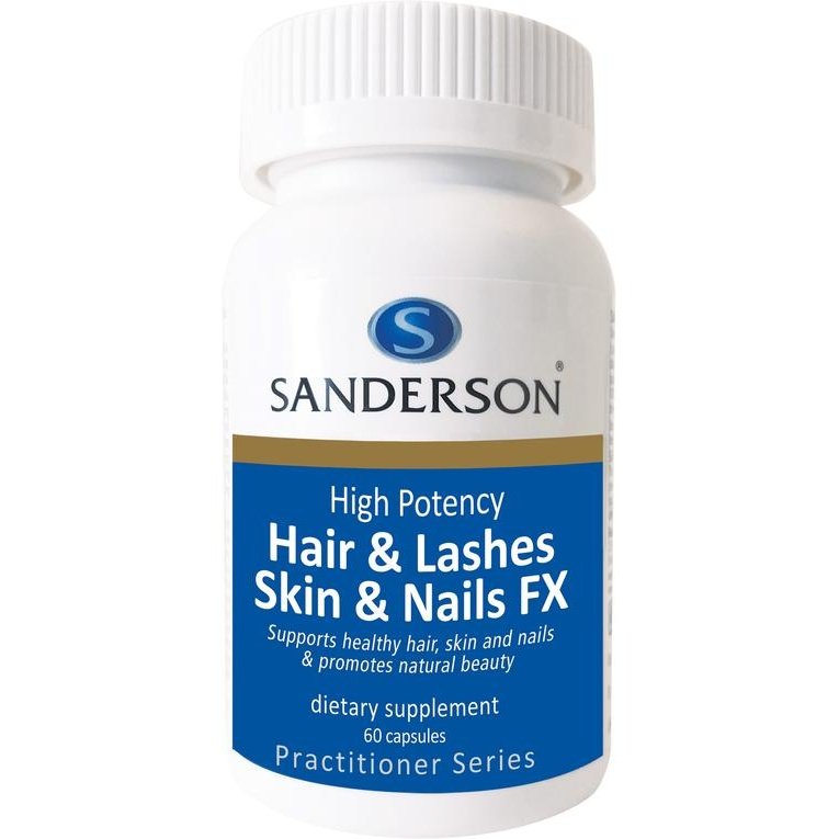 Sanderson Hair Lash Nail FX 60 Caps