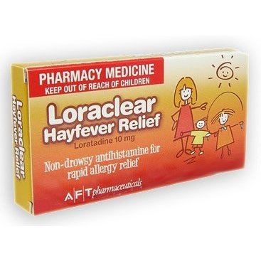 Loraclear Hayfever Relief 10mg 30 Tabs