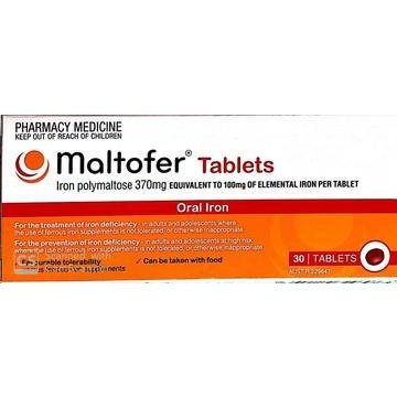 Maltofer Oral Iron 370mg 30 Tabs
