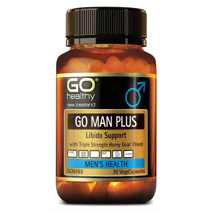 GO Healthy GO Man Plus Libido Support 30VCaps