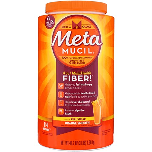 Metamucil Orange Smooth 673g 114 Doses