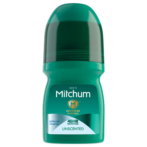 Mitchum Men Roll On Unscented Deodrant 50ml