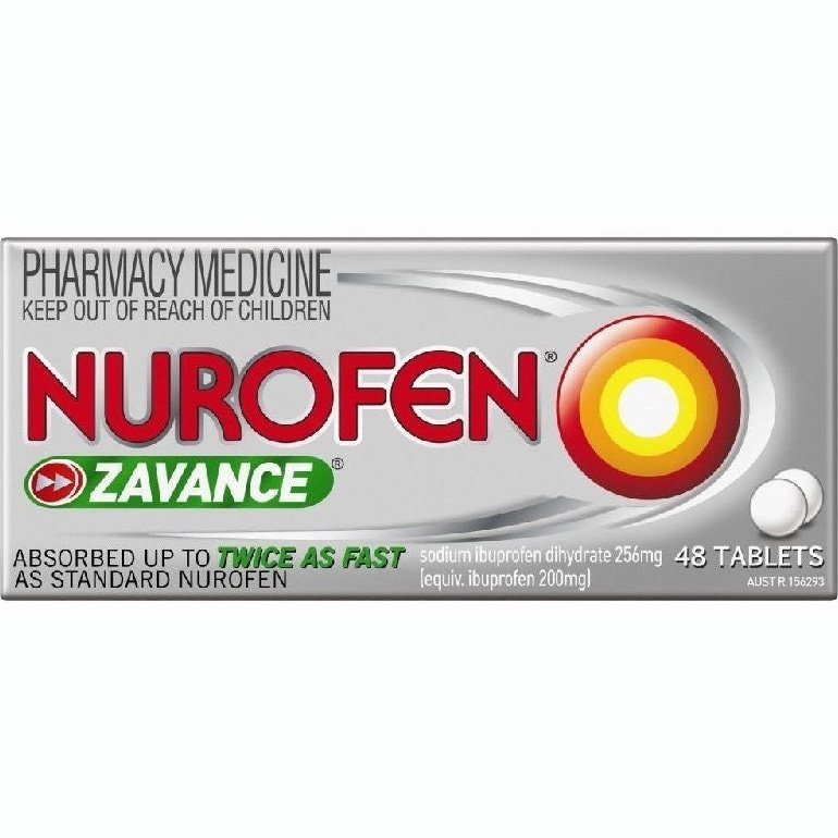 Nurofen Zavance 256mg 72 Tabs