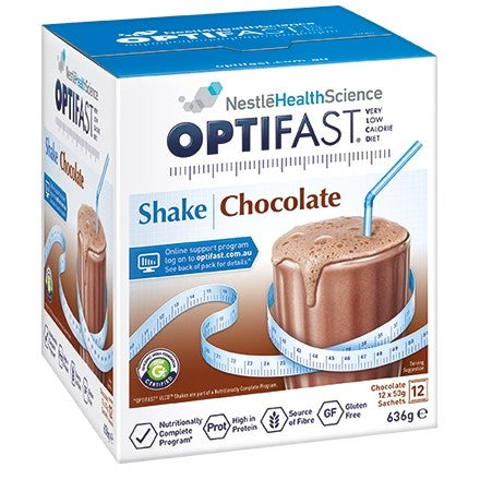 Optifast VLCD Chocolate Shake 53g 12 Sachets