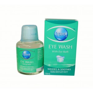 Optrex Eye Wash with Eye Bath 110ml