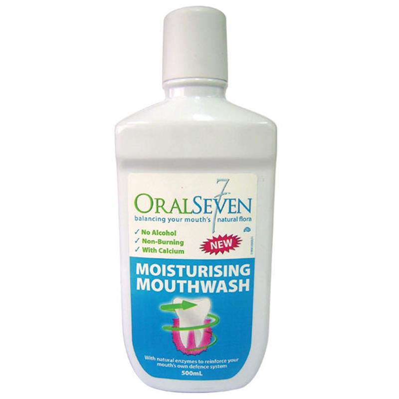 Oral Seven Moisturising Mouth Wash 500ml