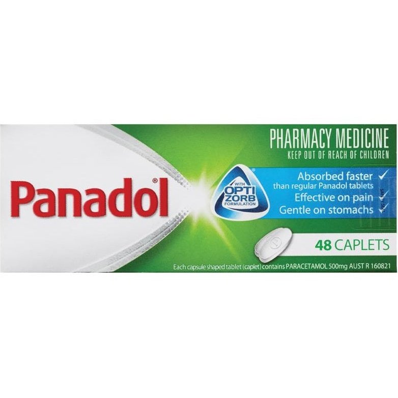Panadol 500mg with Optizporb 48 Caps
