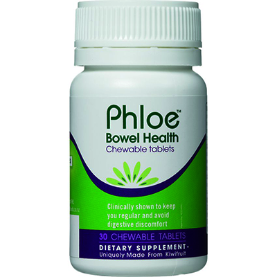 Phloe Bowel Health 30 Chewable Tabs