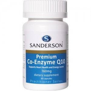 Sanderson Premium CoEnzyme Q10 160mg 60 Caps