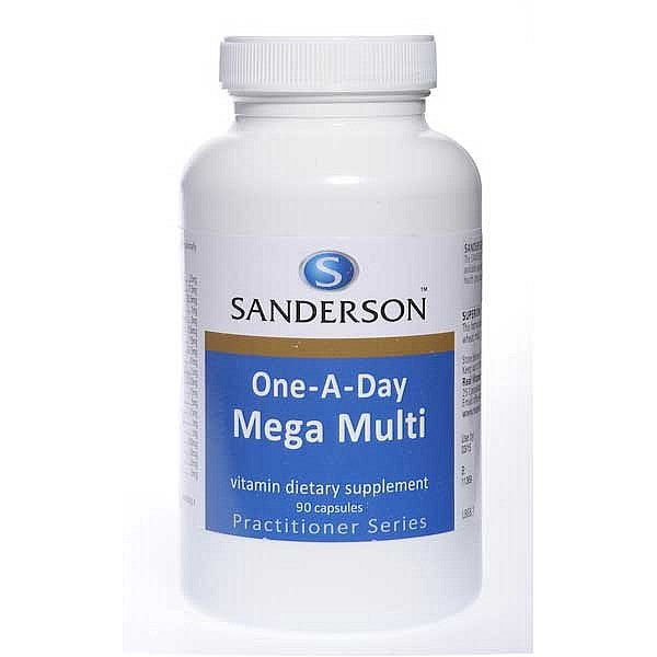 Sanderson One-A-Day Mega Multi 90 Caps
