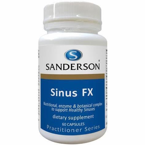 Sanderson Sinus & Allergy FX 60 Caps
