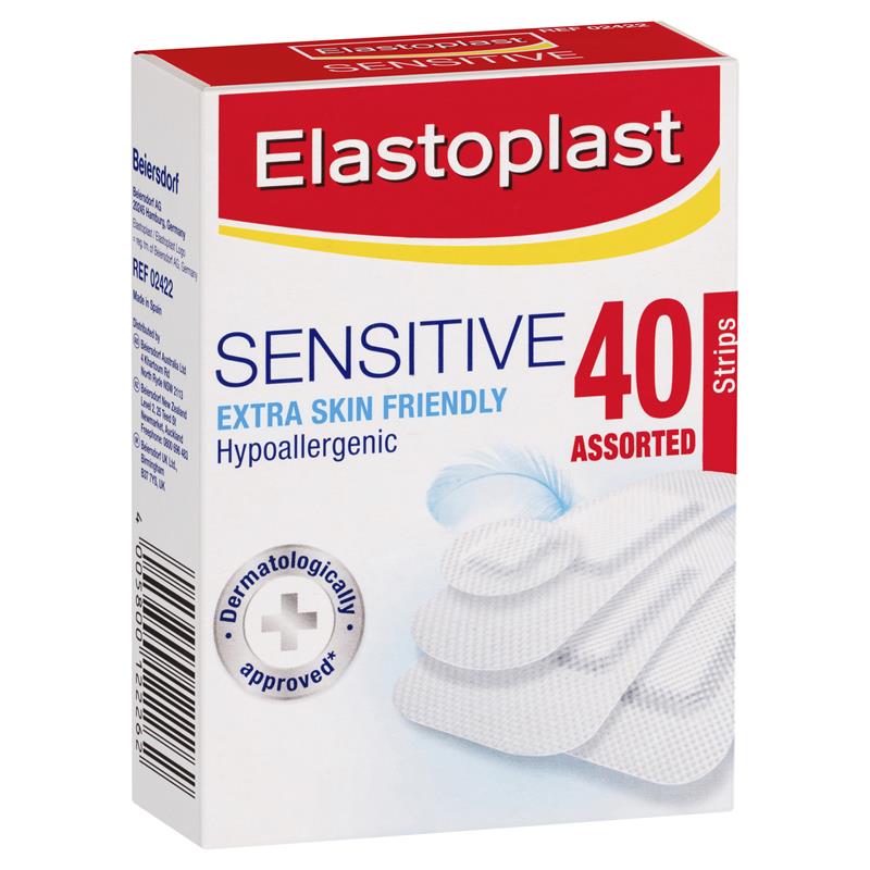Elastoplast Sensitive Plasters Assorted 40