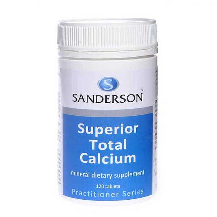 Sanderson Superior Total Calcium 120 Tabs