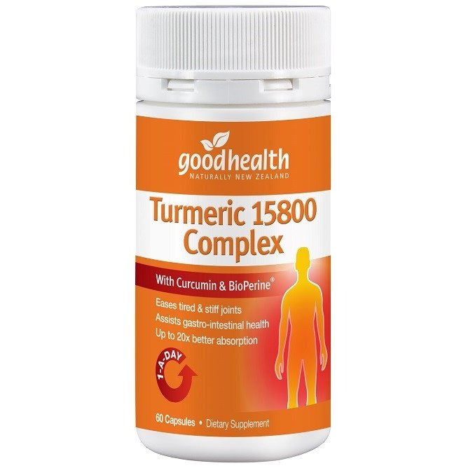 Good Health Turmeric 15800 Complex 60 Caps