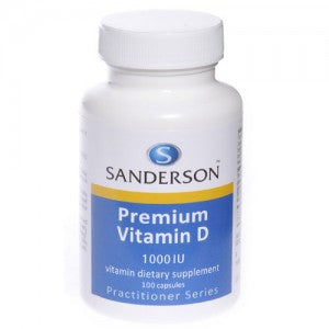Sanderson Premium Vitamin D3 1000iu 100 Caps